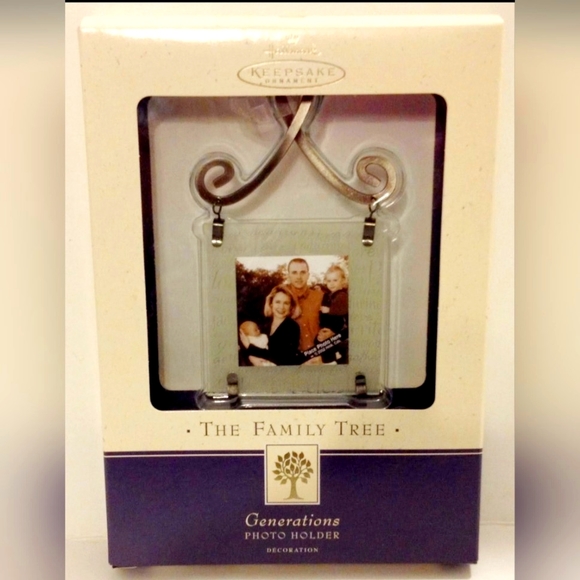 Hallmark Other - NIB hallmark keepsake the family tree ornament generations decoration holiday